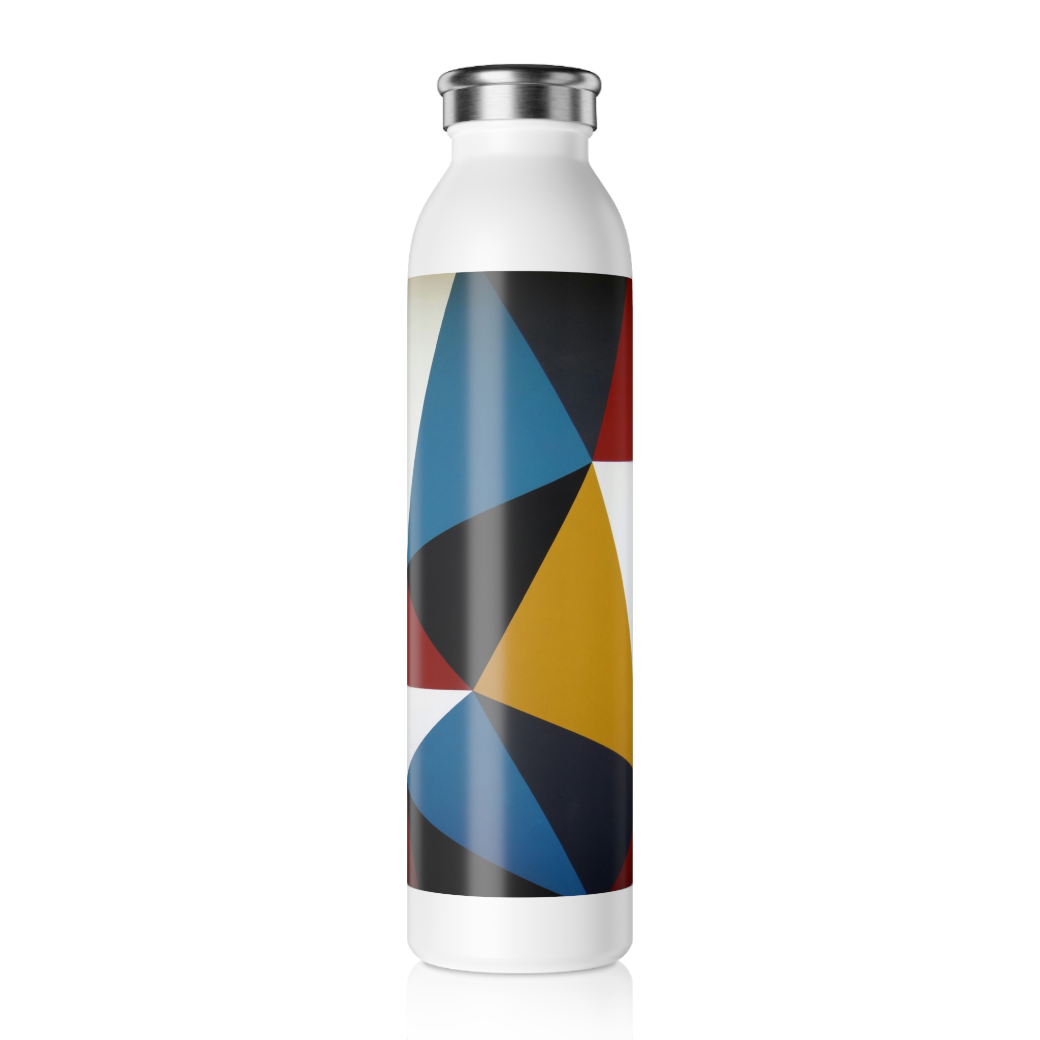 Pattern Slim Water Bottle, Colorful water bottle, Religious gifts, Pattern water bottle. - Image 3