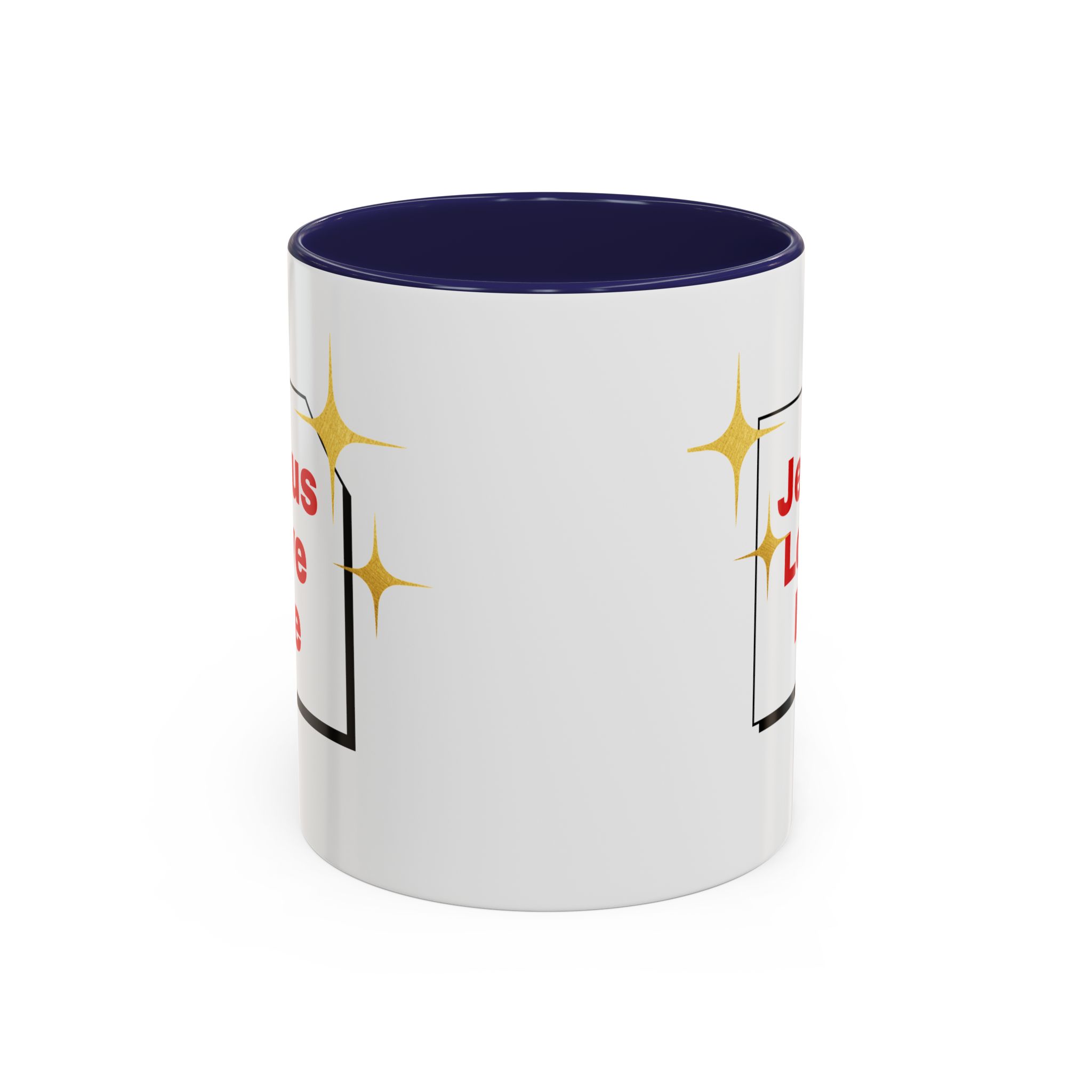 Jesus Love Me Motivational Mug. - Image 5
