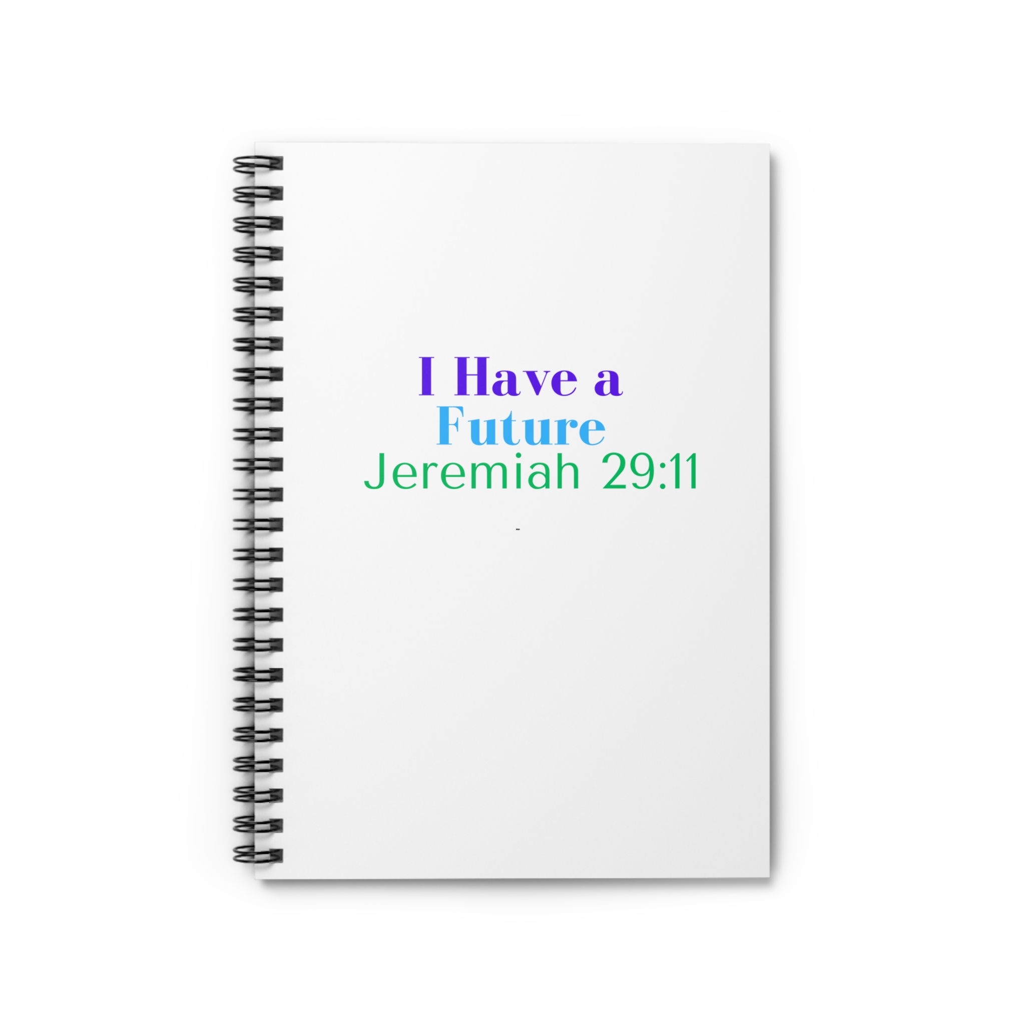 I have a future journal, christian gifts for teenager, Bible scripture,