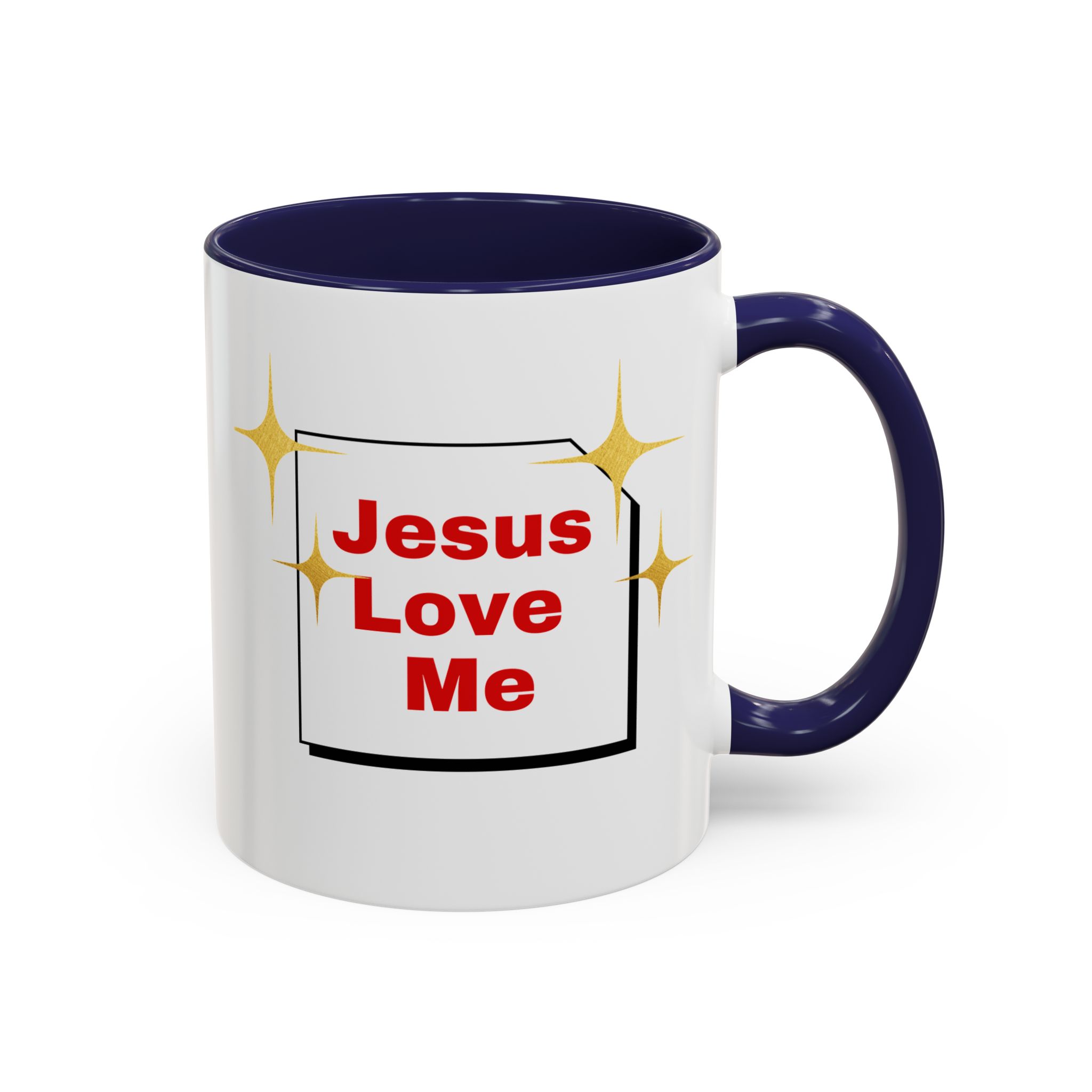 Jesus Love Me Motivational Mug. - Image 6