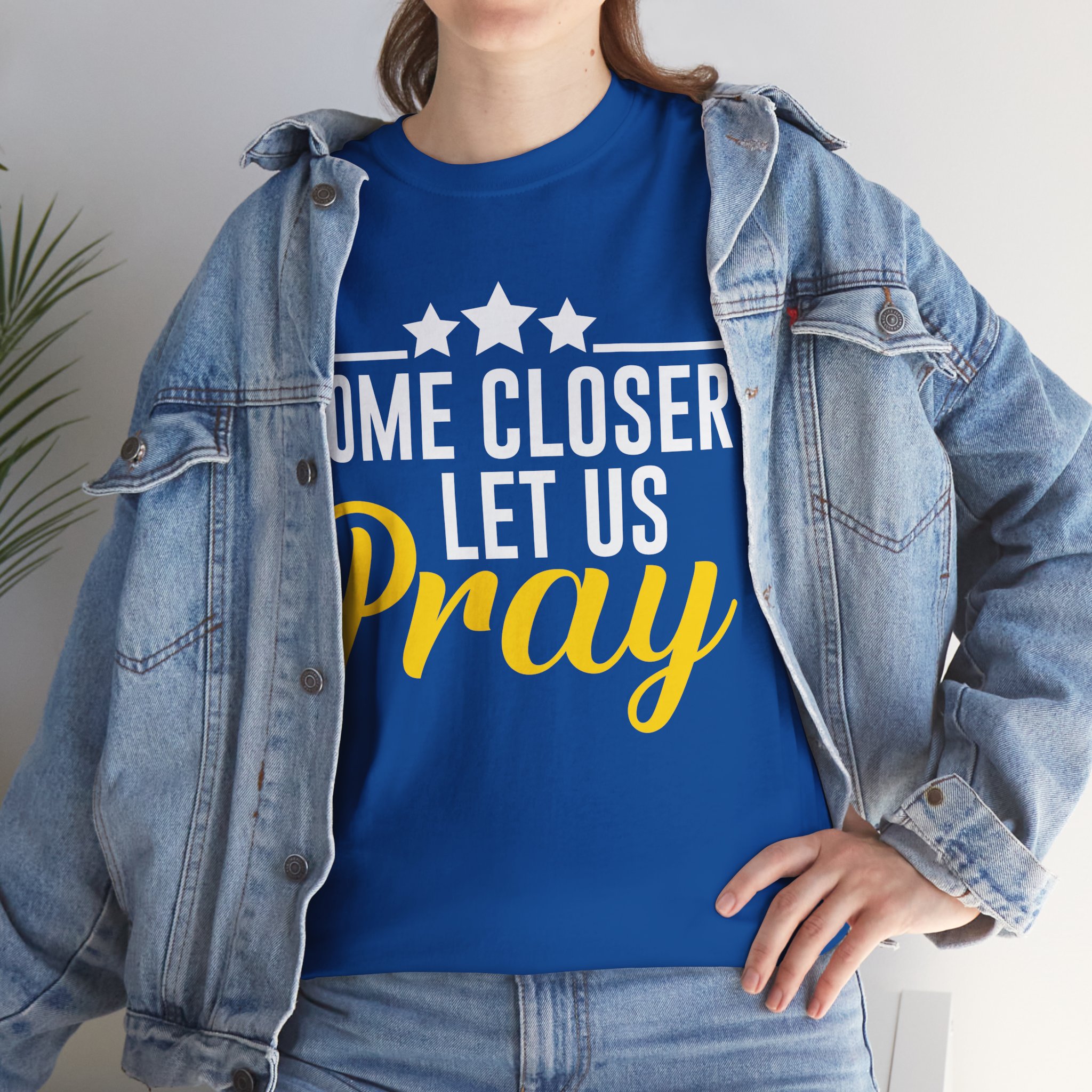 Let Us Pray Women T-Shirt, Motivational shirt, Inspiration t-shirt - Image 25