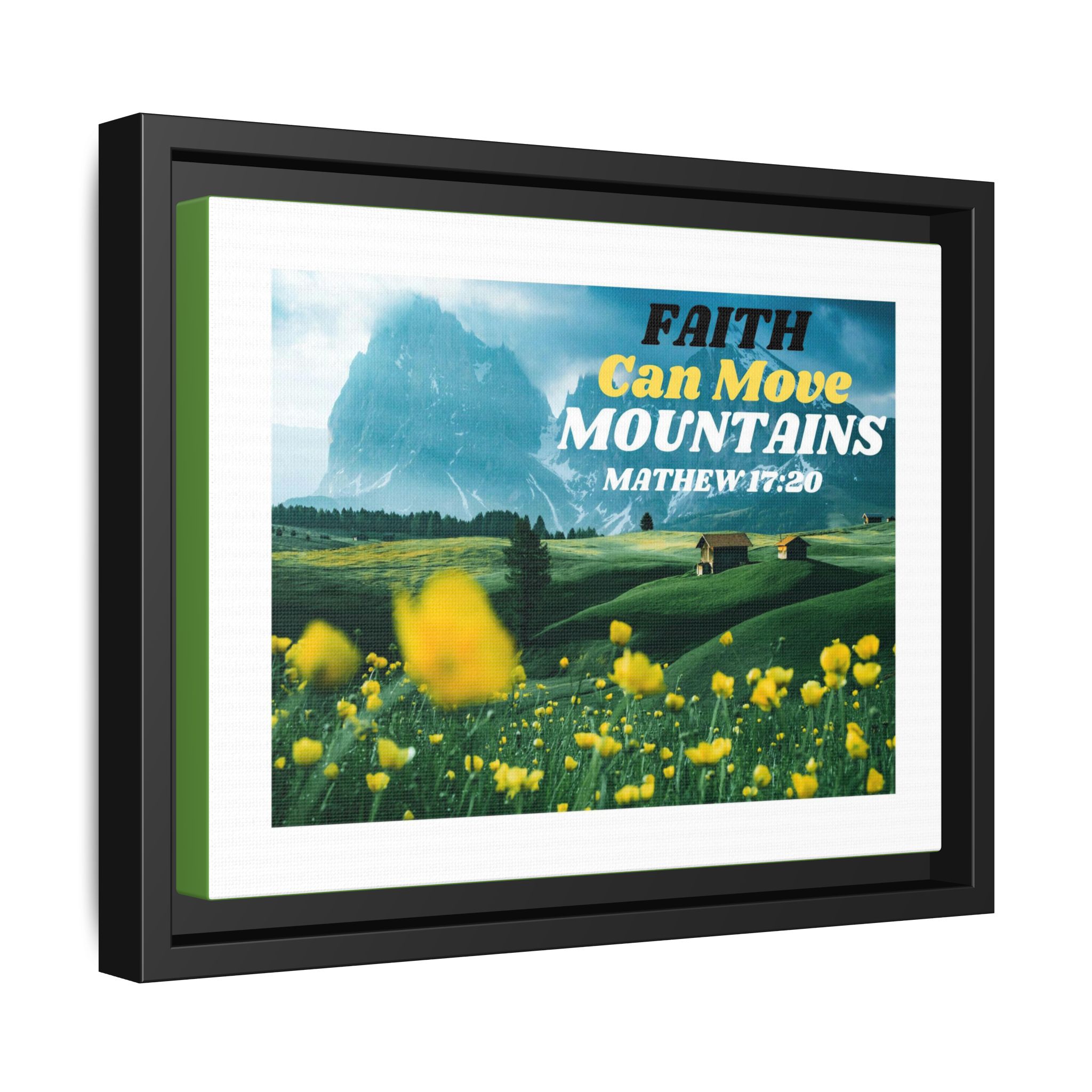 Flowers wall art, Mountain wall art, Gift for birthday, Christian wedding gifts, - Image 2