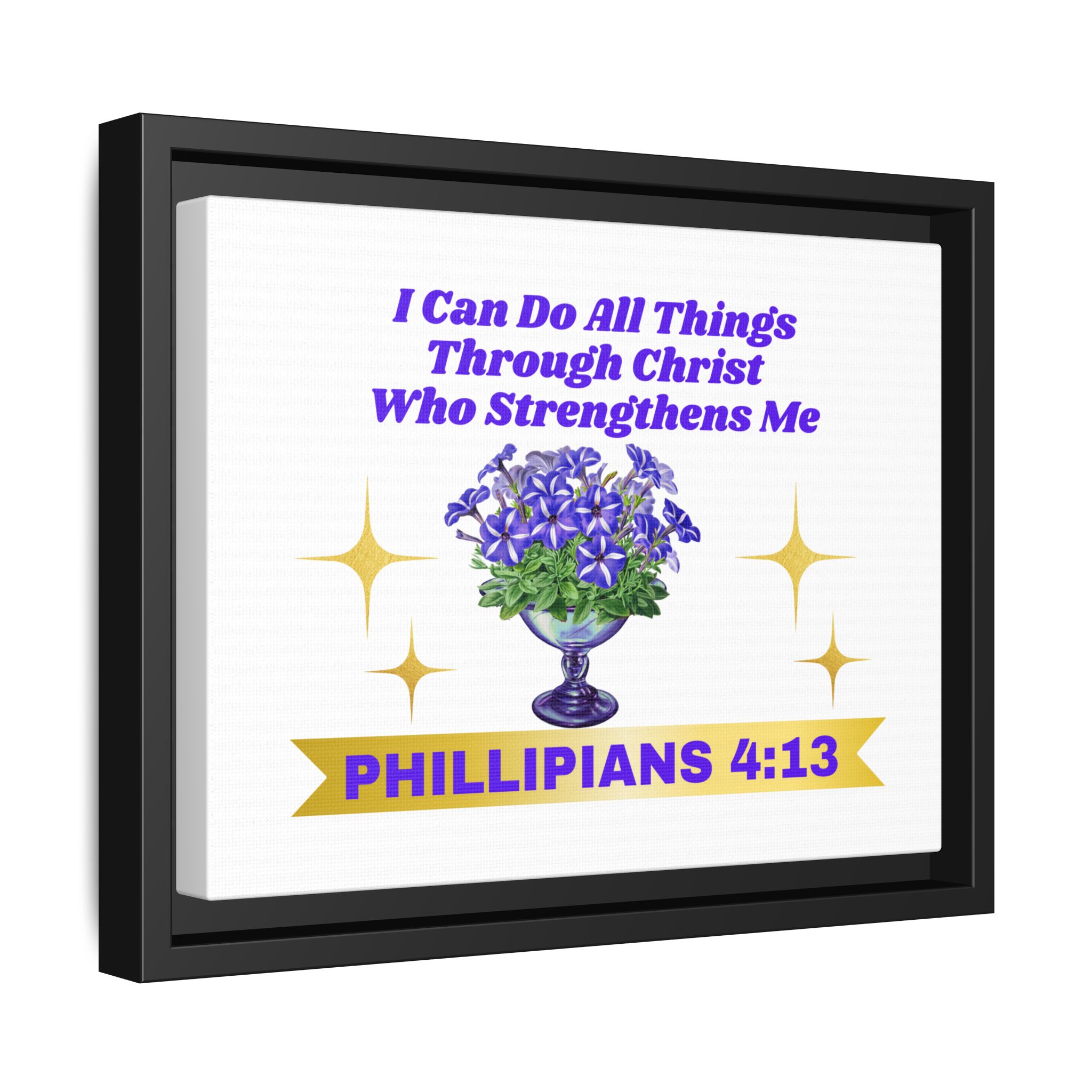 I can do all things through christ who strengthen me wall art, Heartwarming gifts for home, Religious gifts - Image 2