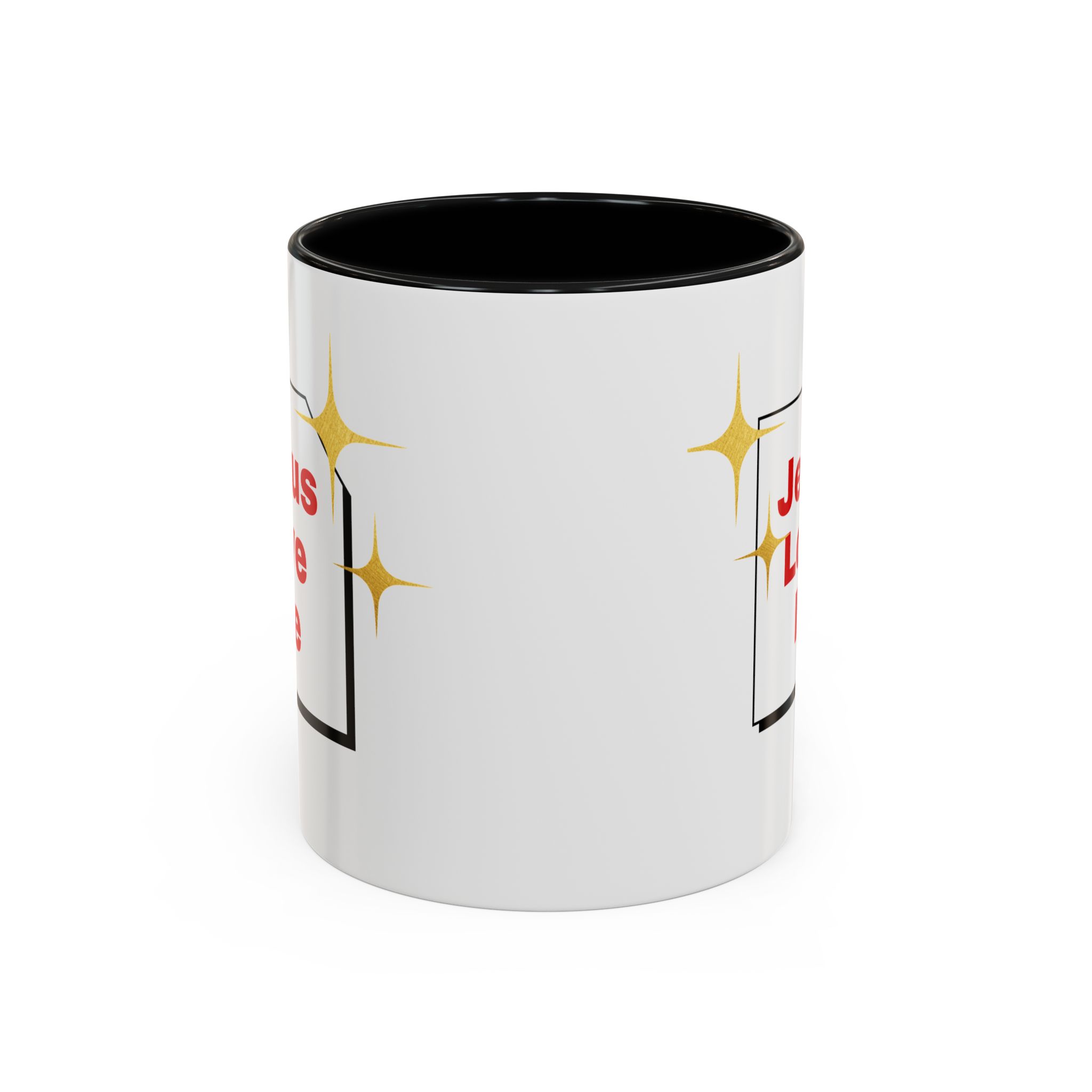 Jesus Love Me Motivational Mug. - Image 2