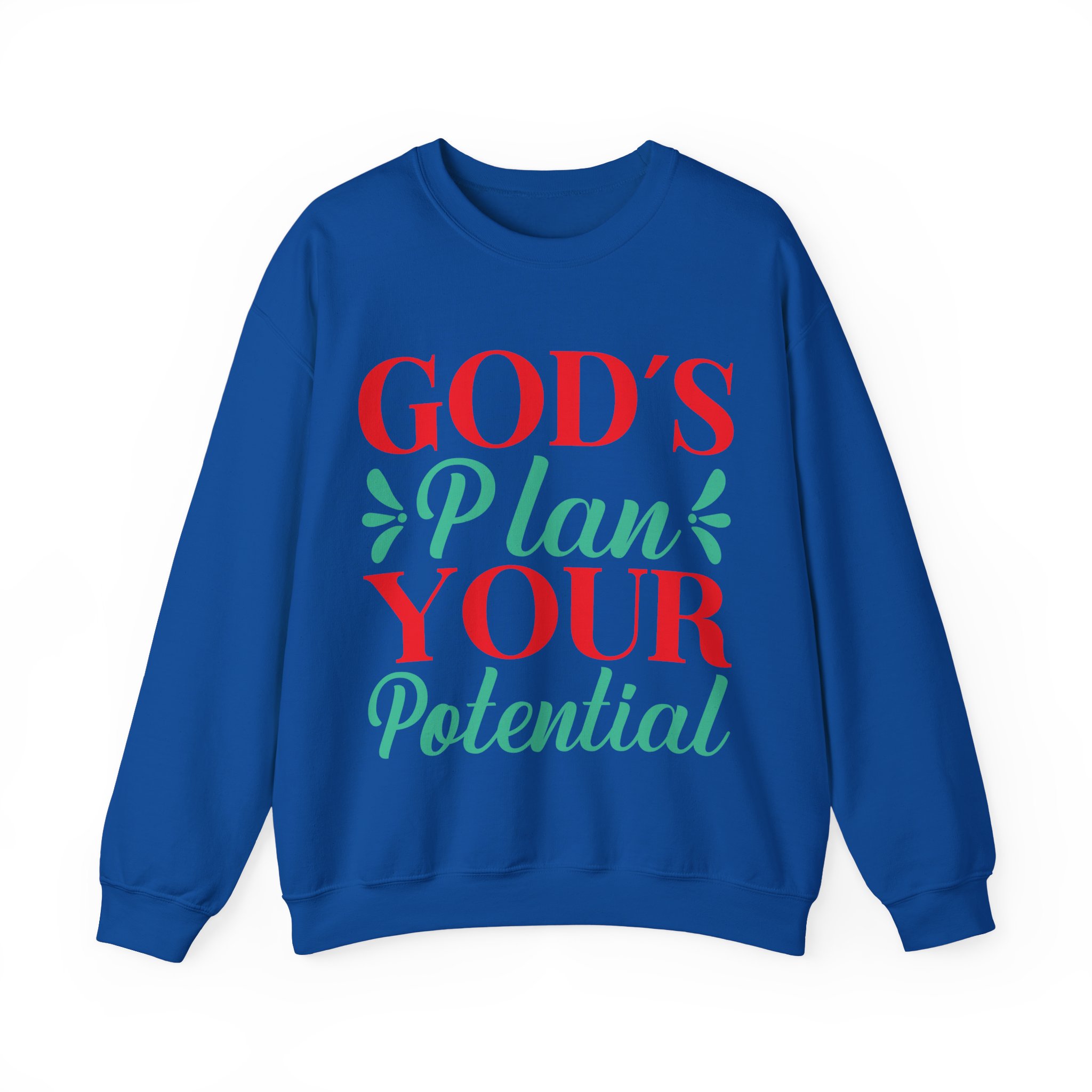 God's plan your potential sweatshirt, Women Jesus Lover Sweatshirt, Religious gift, - Image 25