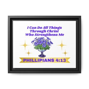 I can do all things through christ who strengthen me wall art, Heartwarming gifts for home, Religious gifts