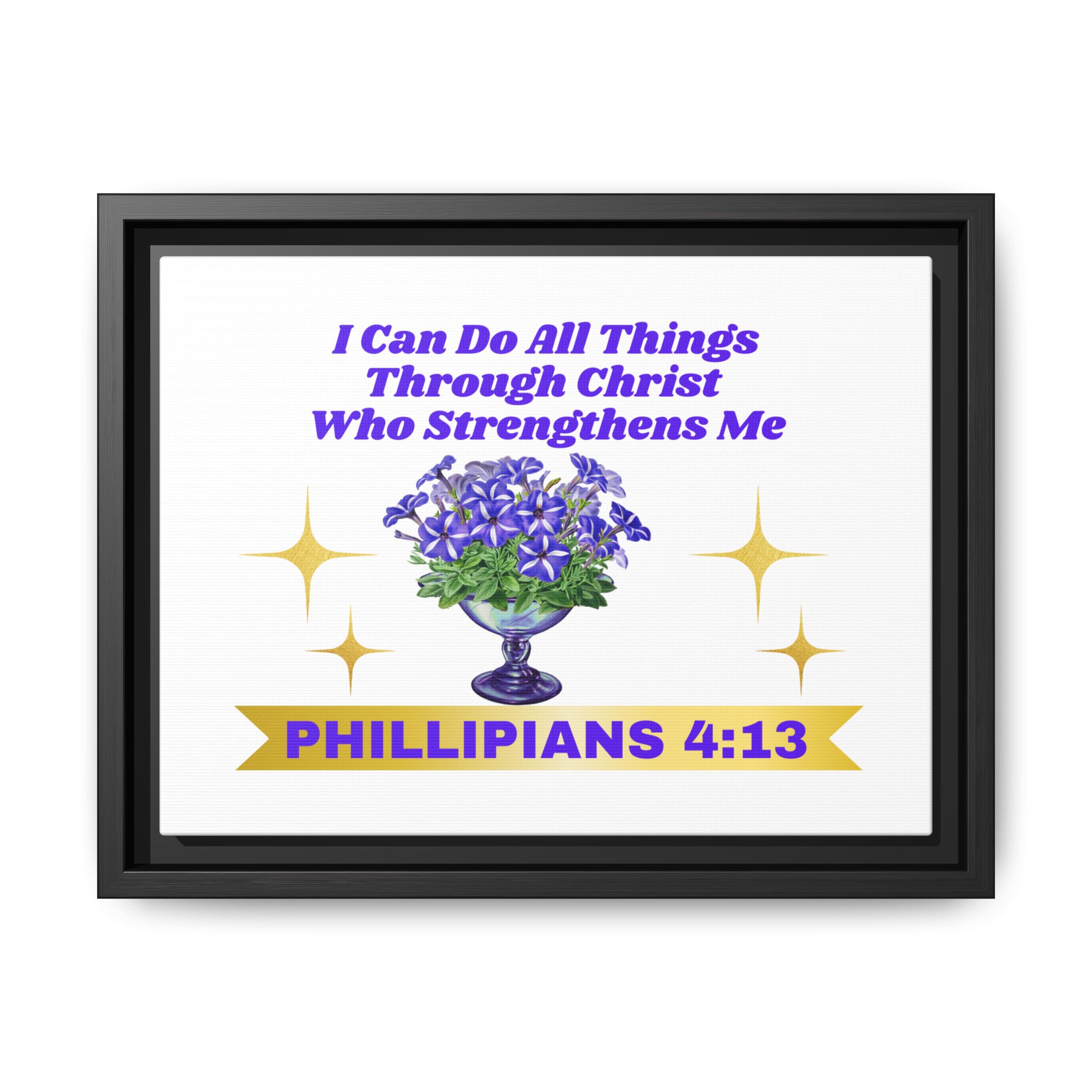 I can do all things through christ who strengthen me wall art, Heartwarming gifts for home, Religious gifts