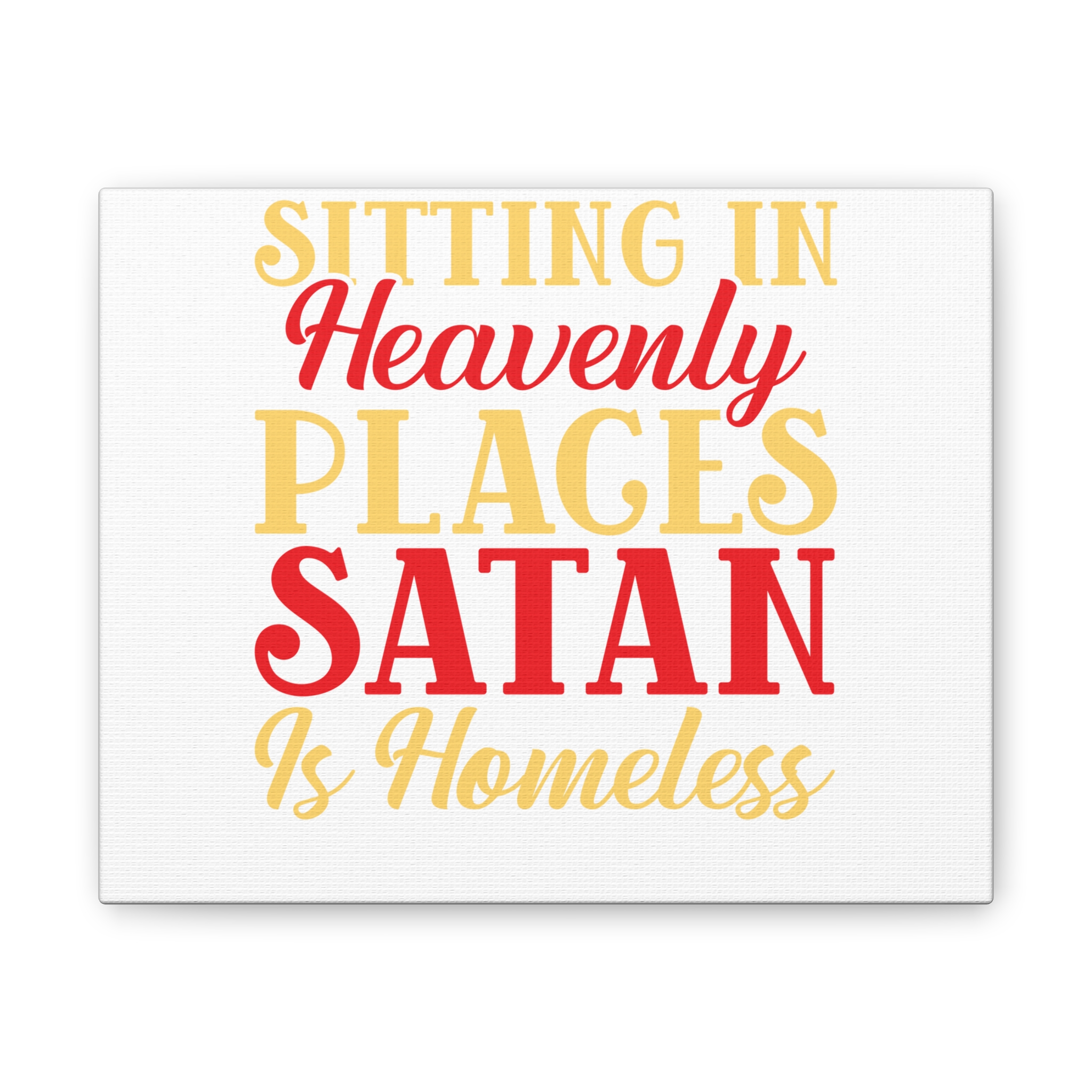 Funny Christian gifts, Motivational wall art, Jesus lover wall art.