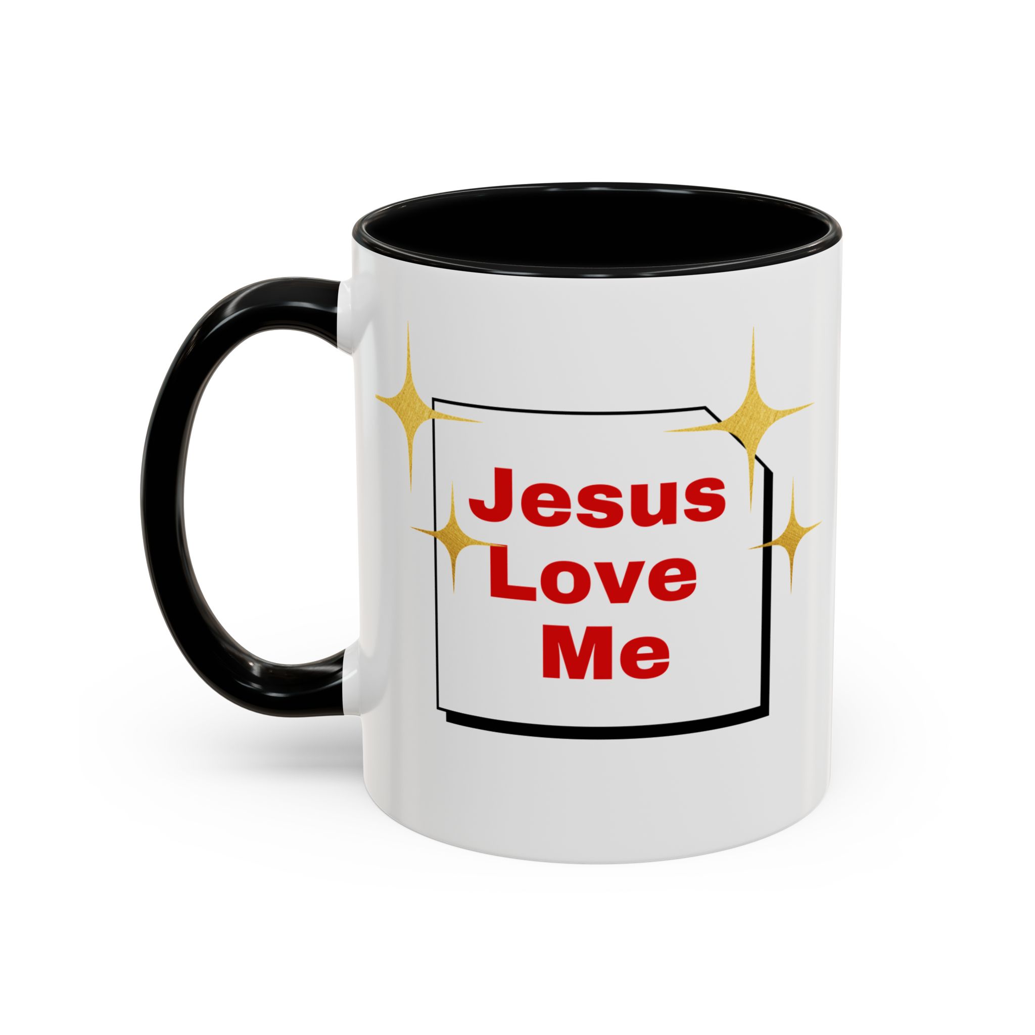 Jesus Love Me Motivational Mug. - Image 3