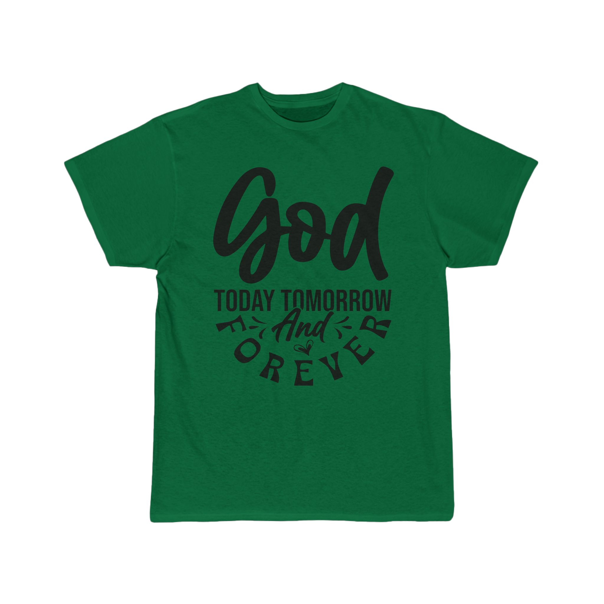 God Today Tomorrow and Forever t-shirt, Christian men t-shirt, Faithful gift for men - Image 3