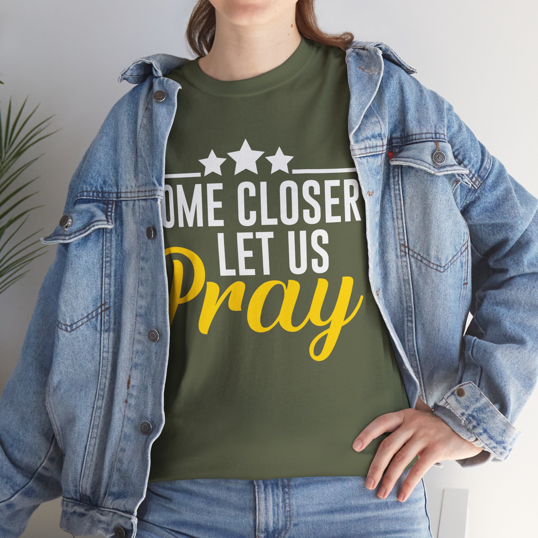 Let Us Pray Women T-Shirt, Motivational shirt, Inspiration t-shirt - Image 45