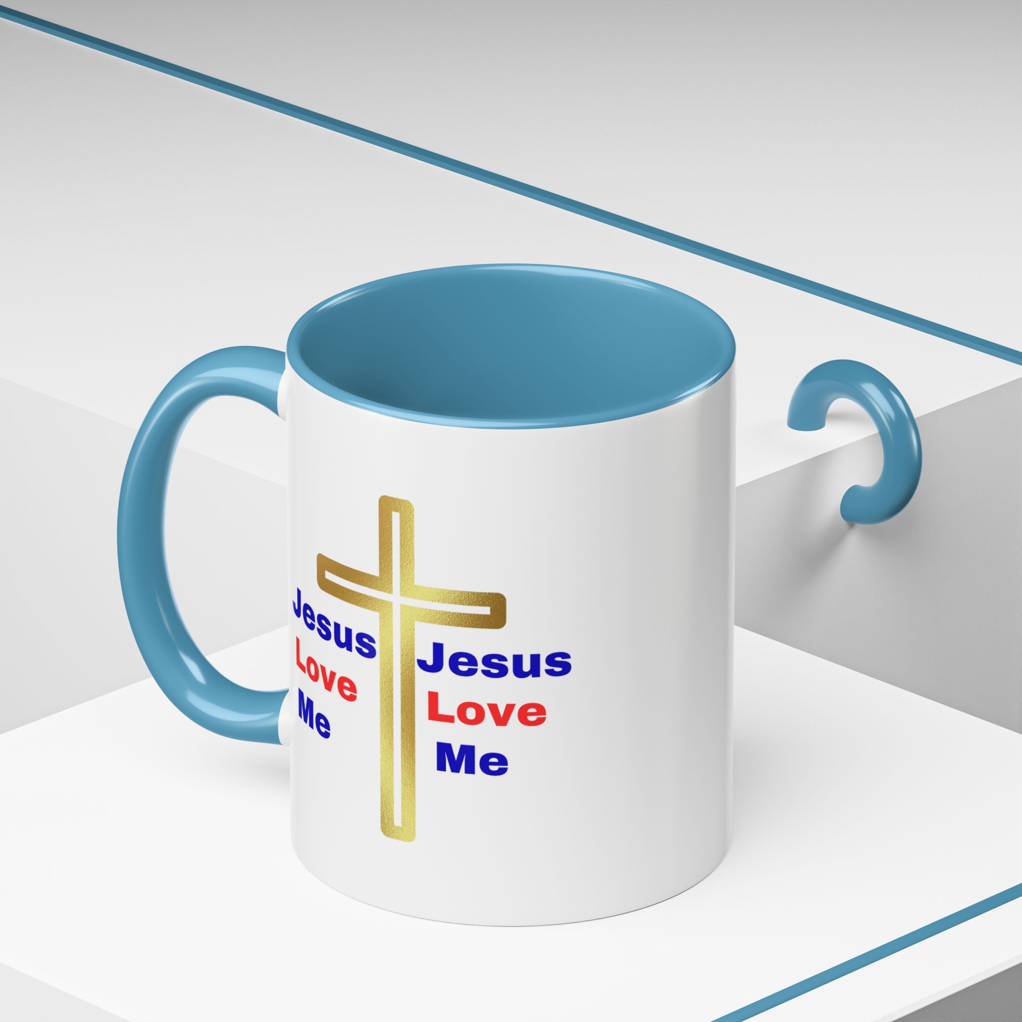 Jesus love me christian coffee cups - Image 14