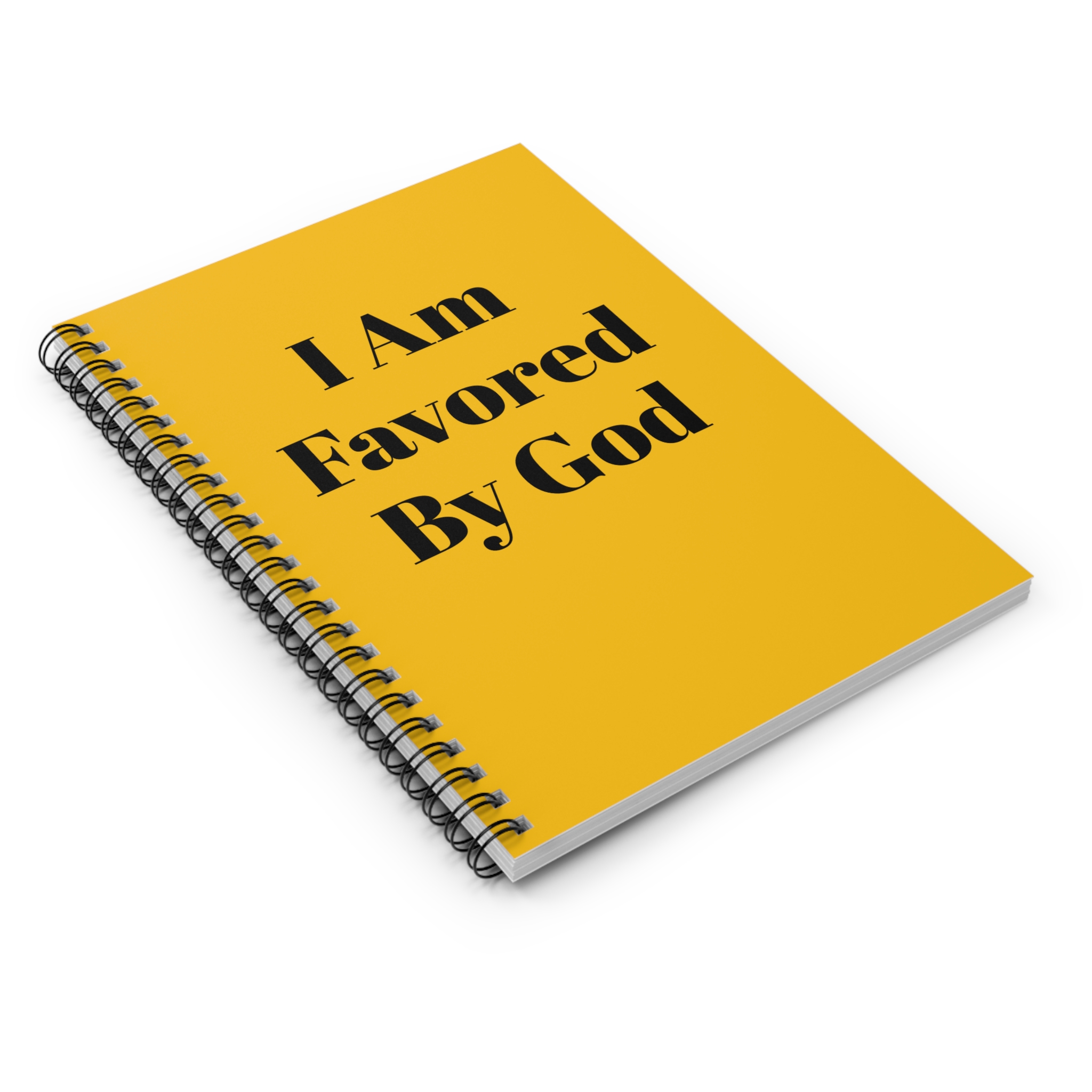 I am favored by God notebook, Religious items, jesus lover notebook. - Image 3