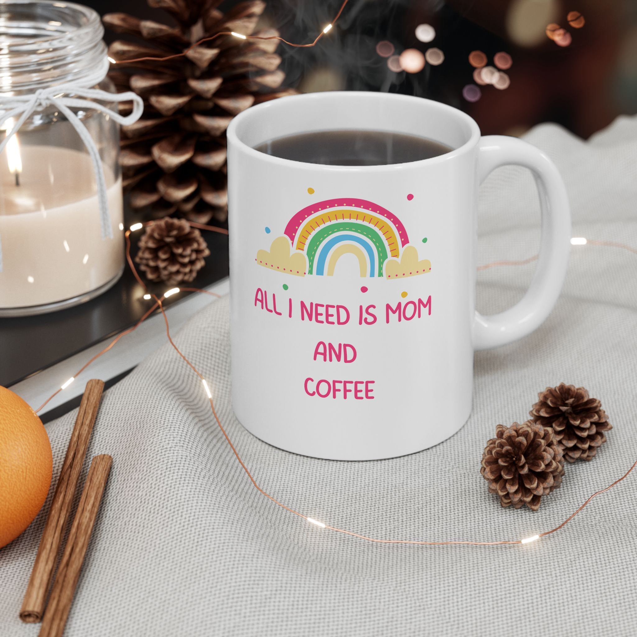 All i need is mom and coffee, gift for mom, gift for grandma, gift for her - Image 6
