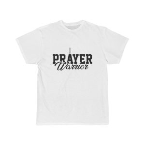 Men Prayer Warrior t-shirt, Bible verse t-shirt, Christian apparel, religious gifts.