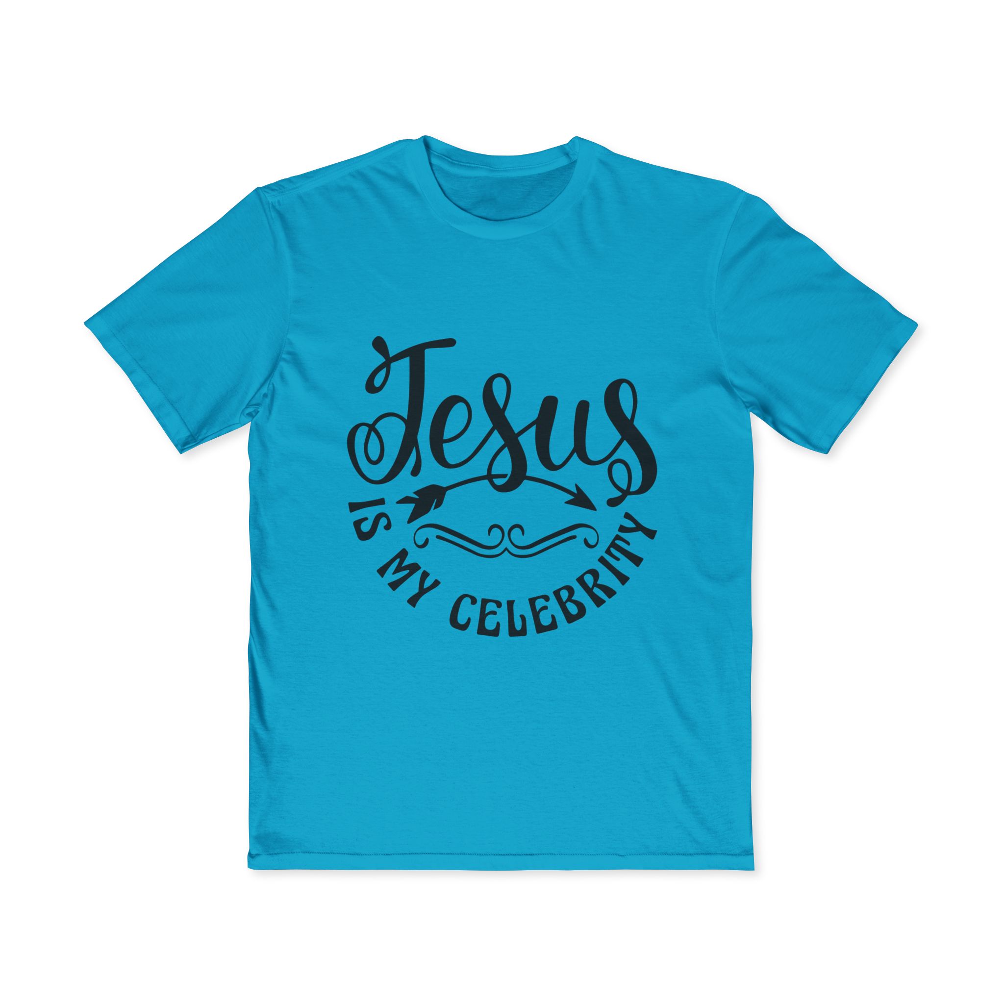 Jesus is my celebrity Men t-shirt, Bible verse t-shirt, Christian apparel, religious gifts. - Image 4