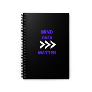 Mind over matter notebook for Journaling