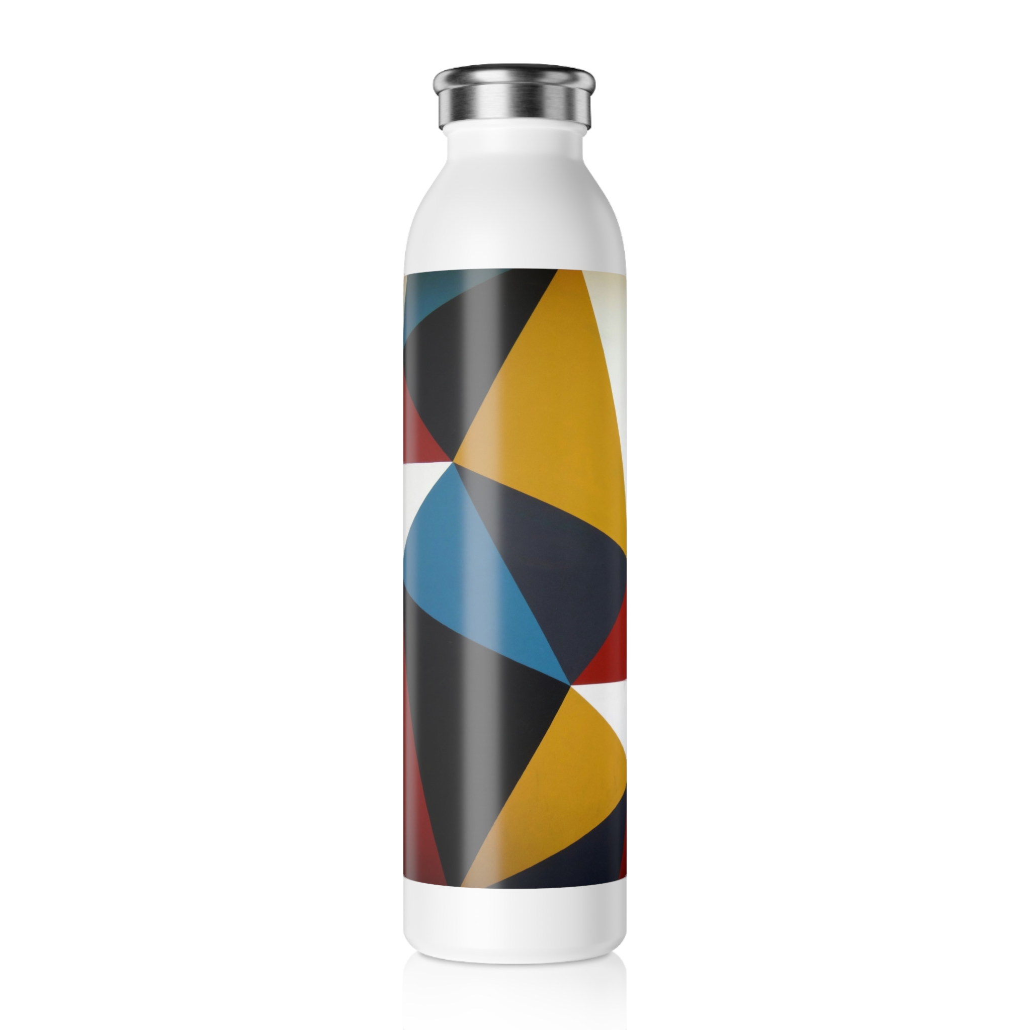 Pattern Slim Water Bottle, Colorful water bottle, Religious gifts, Pattern water bottle. - Image 2