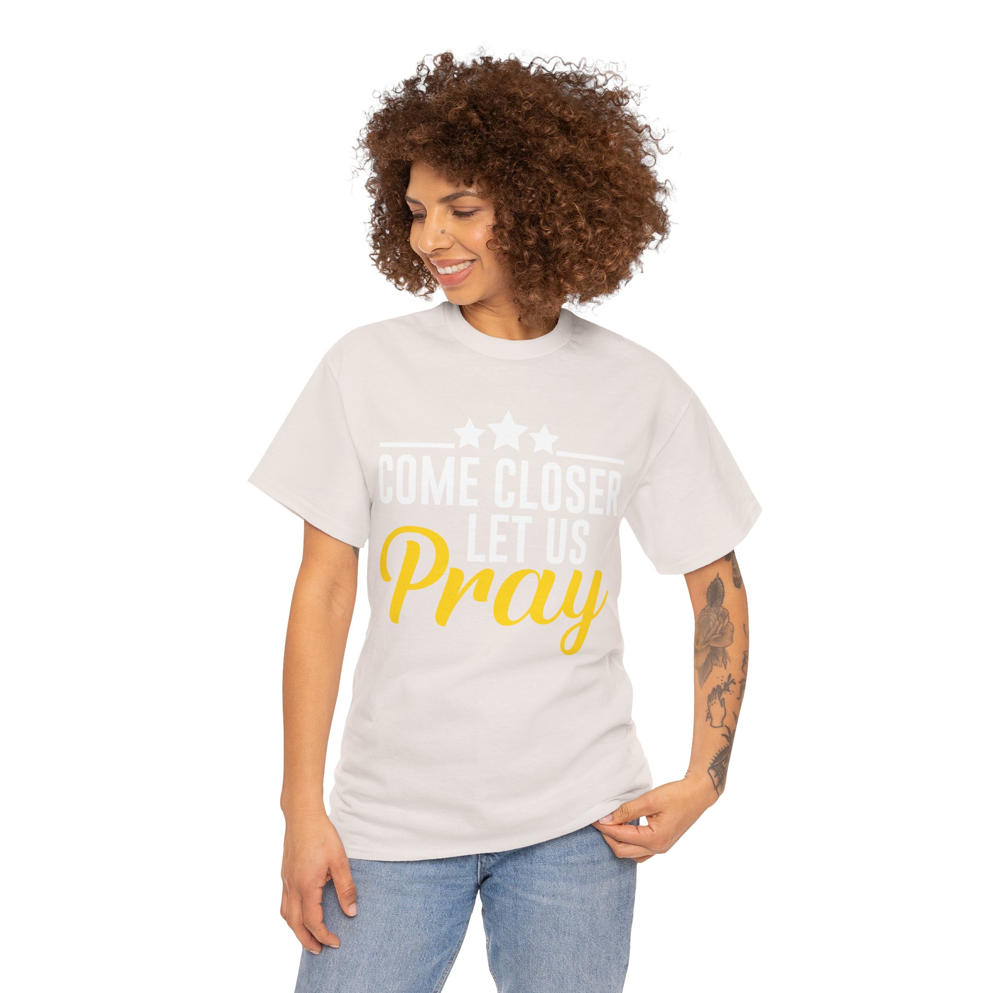 Let Us Pray Women T-Shirt, Motivational shirt, Inspiration t-shirt - Image 38