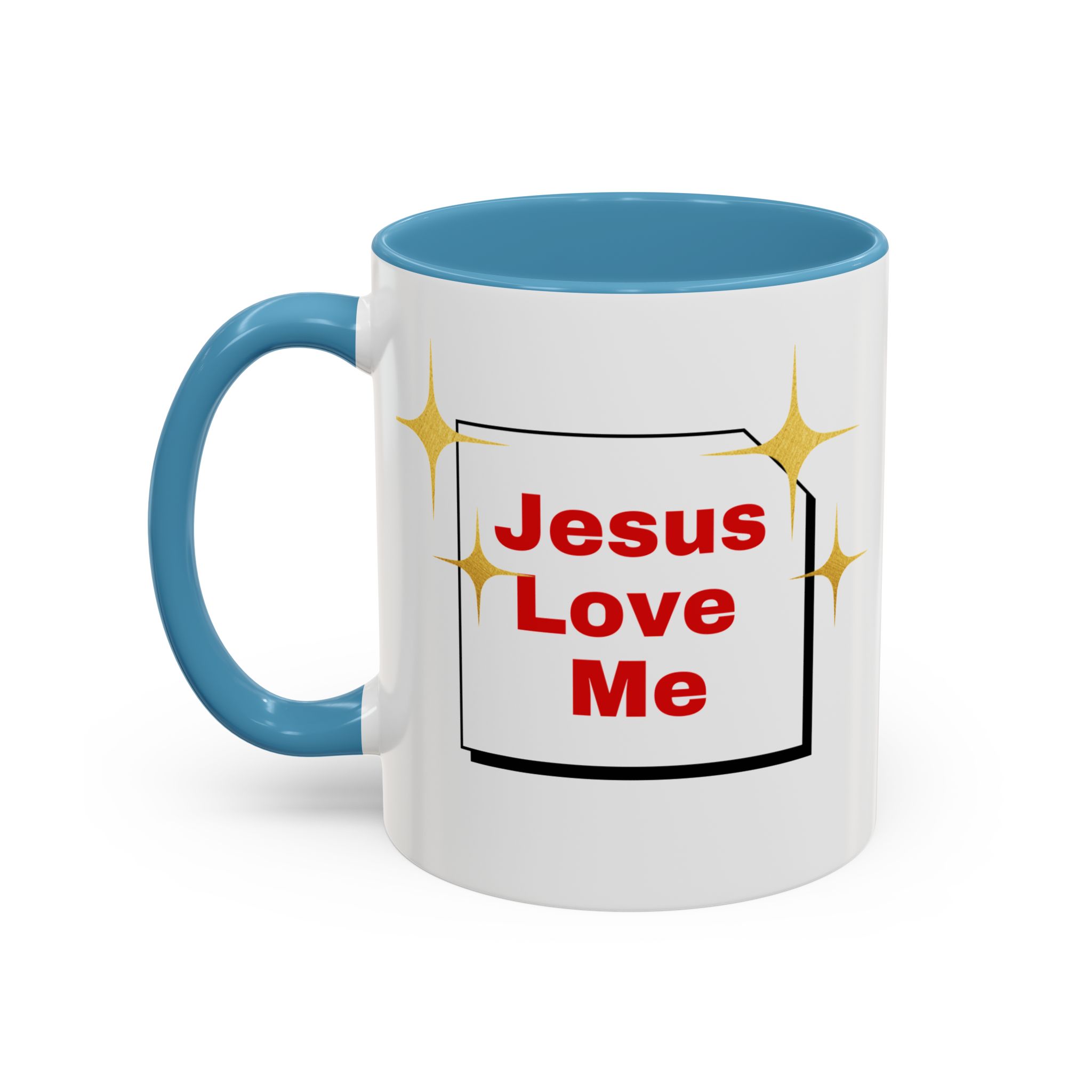 Jesus Love Me Motivational Mug. - Image 19
