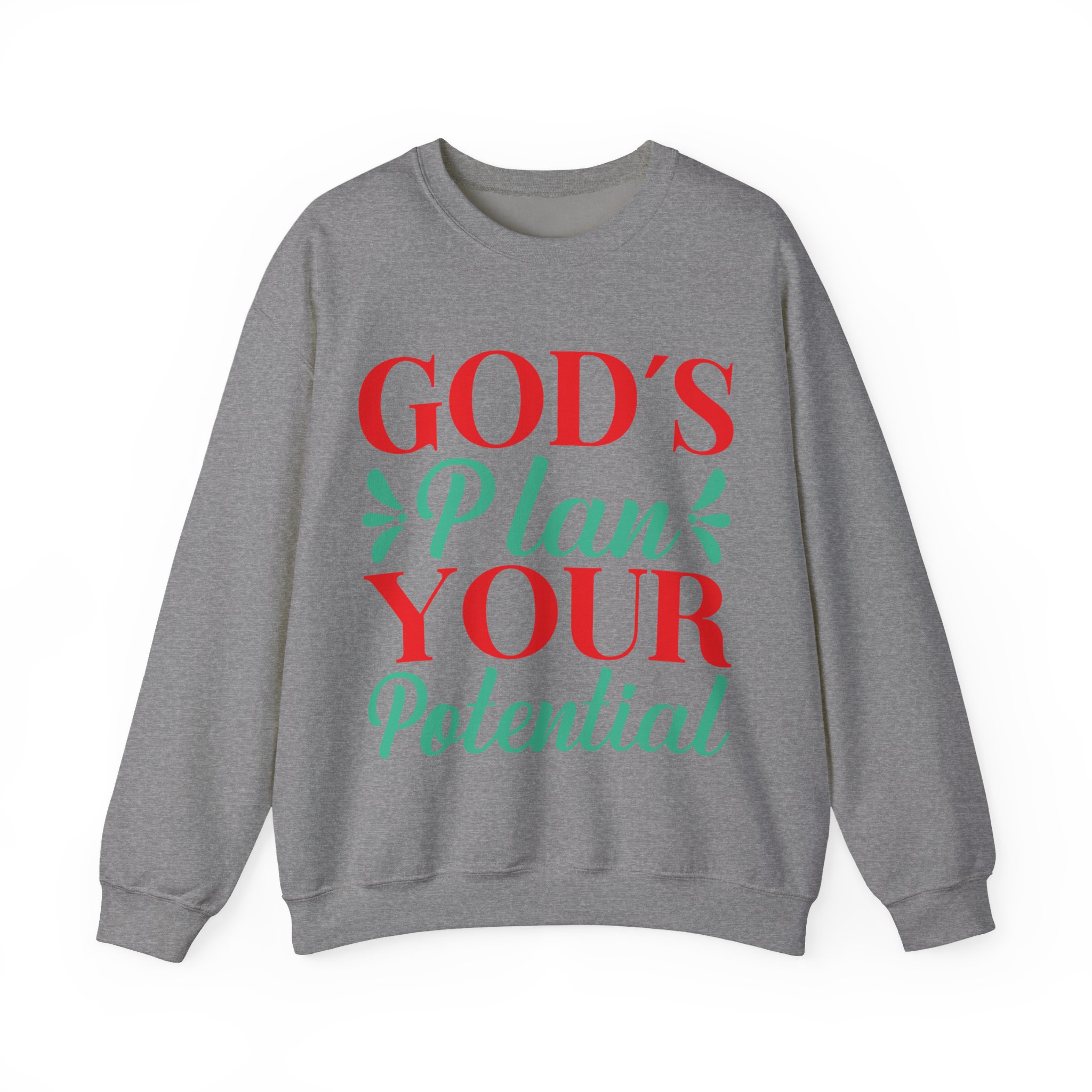 God's plan your potential sweatshirt, Women Jesus Lover Sweatshirt, Religious gift, - Image 19
