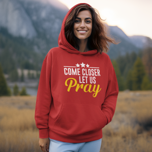 Let us pray women hoodie