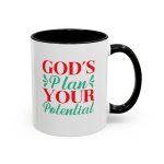 God's plan your potential mug, Motivational cup, Christian gifts