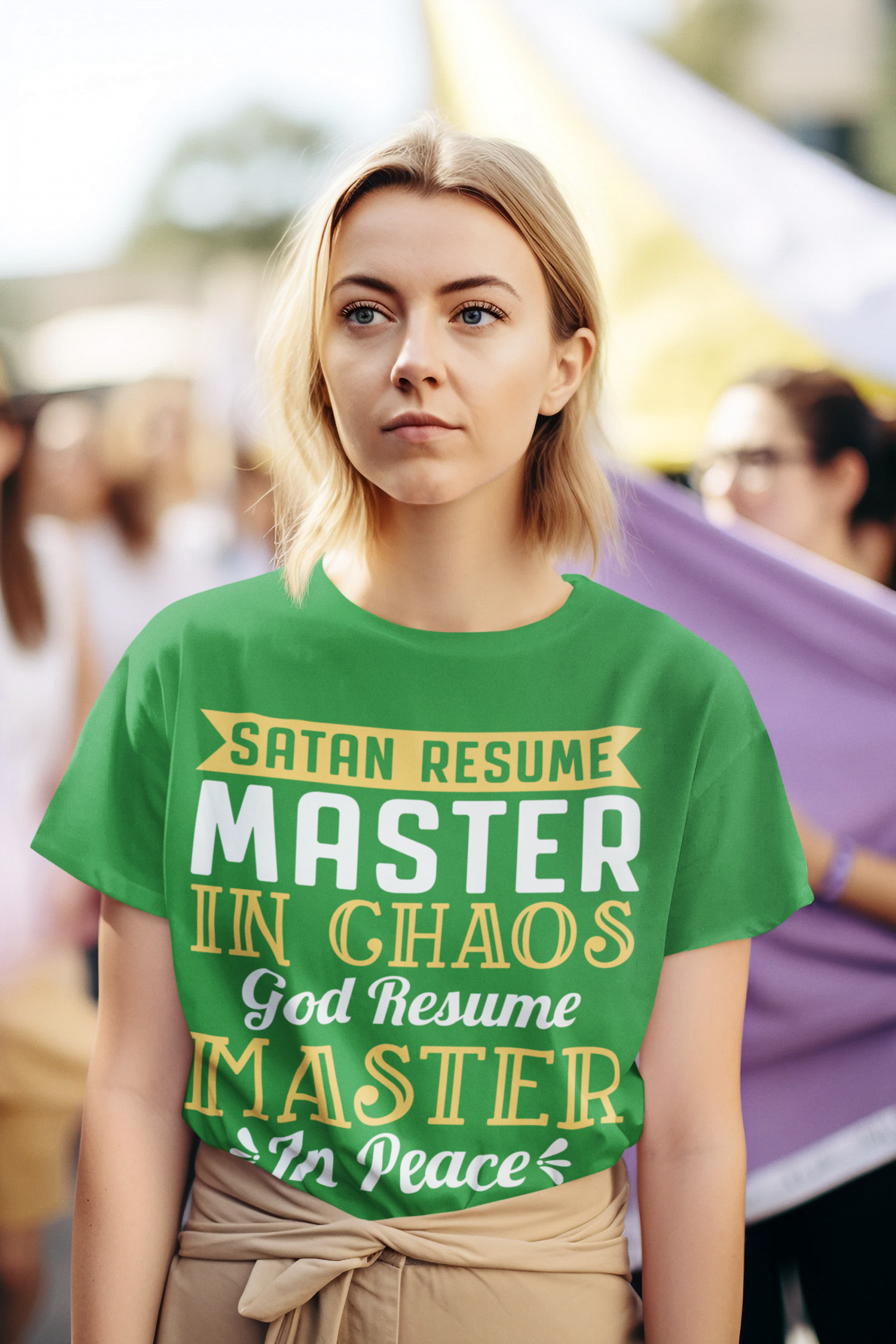 Funny jesus t-shirt, Gods plan women tee, Religious apparel, - Image 2