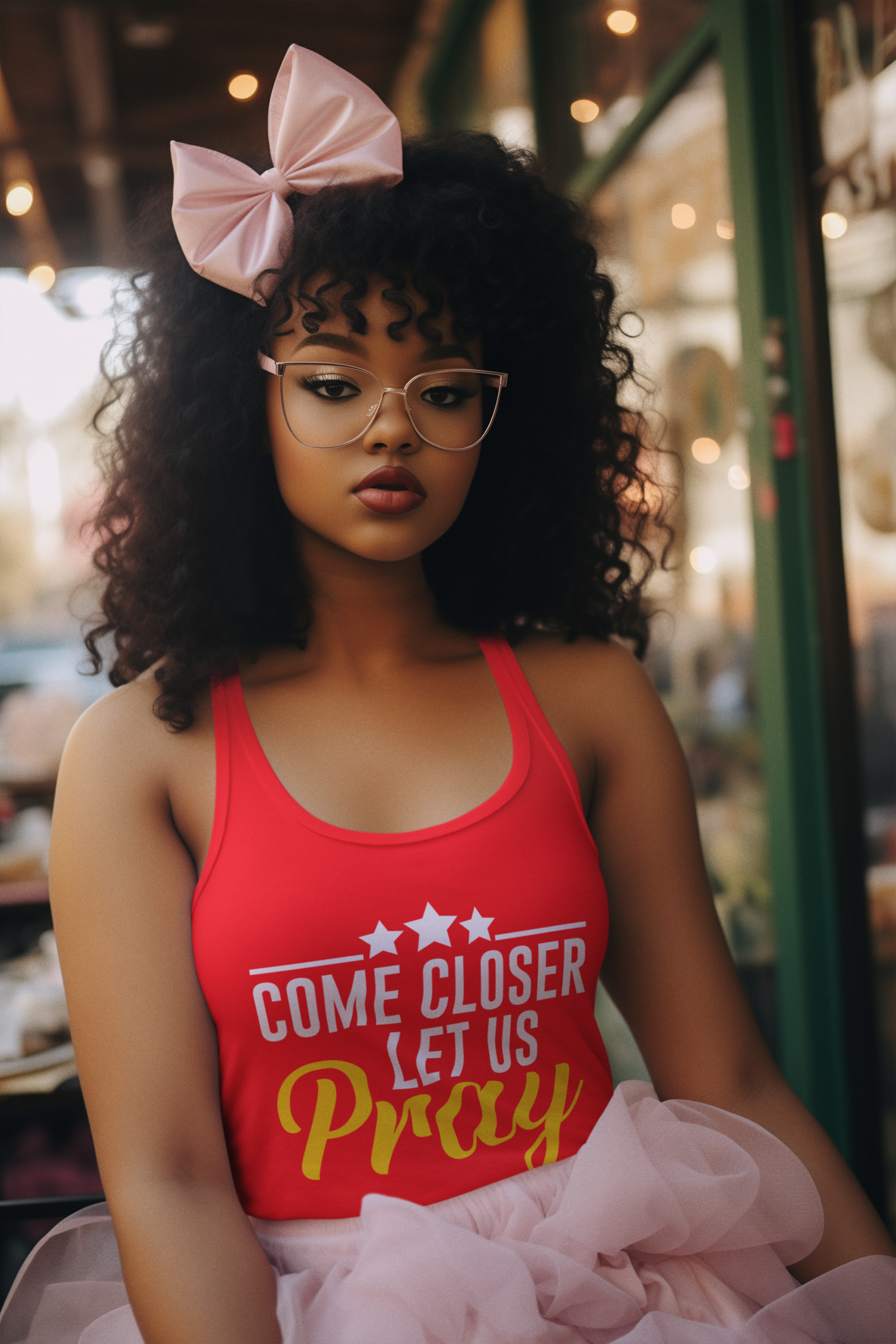 Let us pray women tank top, Prayer tee, Summertime t-shirt, Christian tank top,