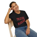 Women Prayer warrior T-Shirt, Christian Faith Graphic tee, Religious outfits, Jesus apparel.