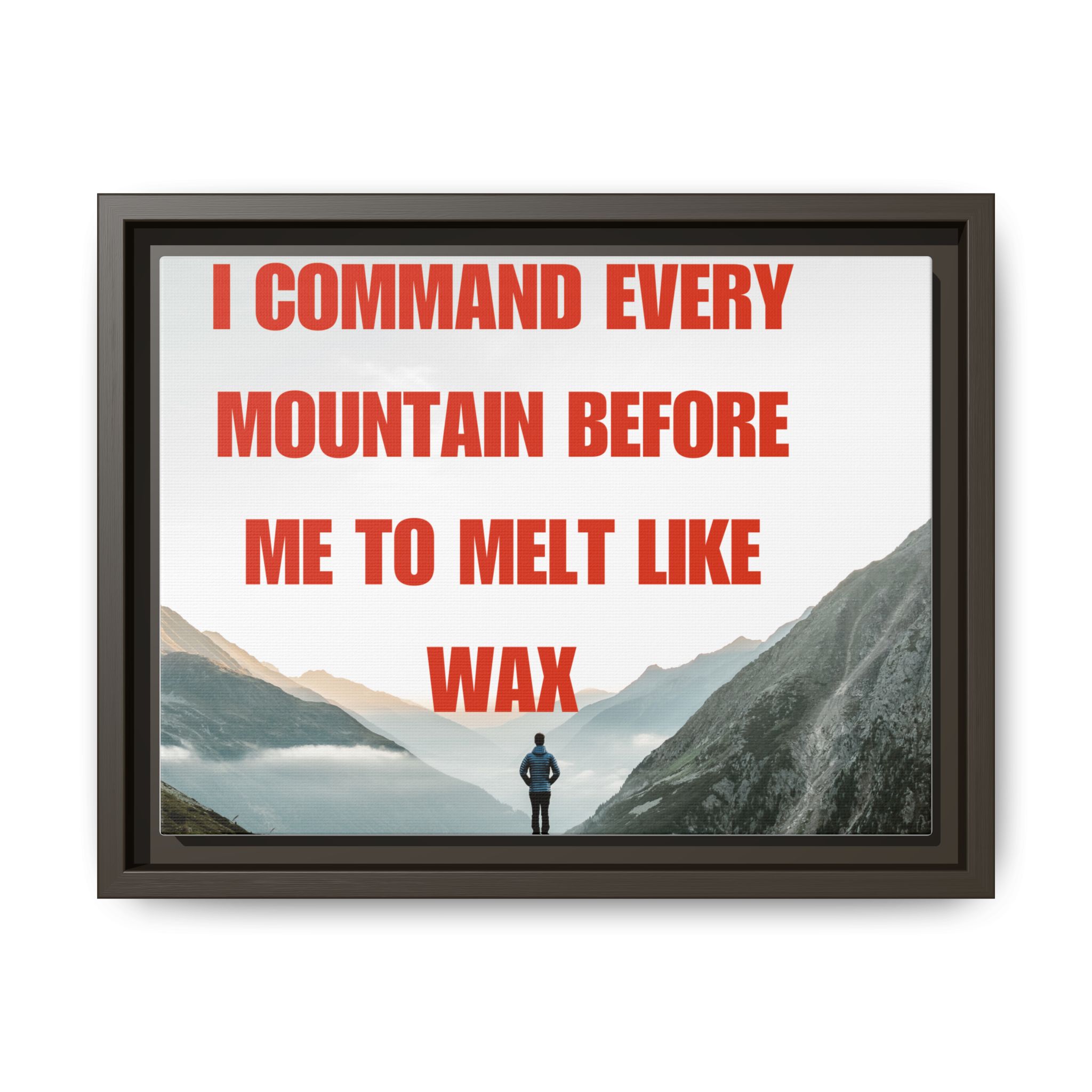 Inspirational Framed Canvas Art - Motivational Wall Decor for Home, Office, and Gifts, Positive Energy, Landscape, Nature - Image 2