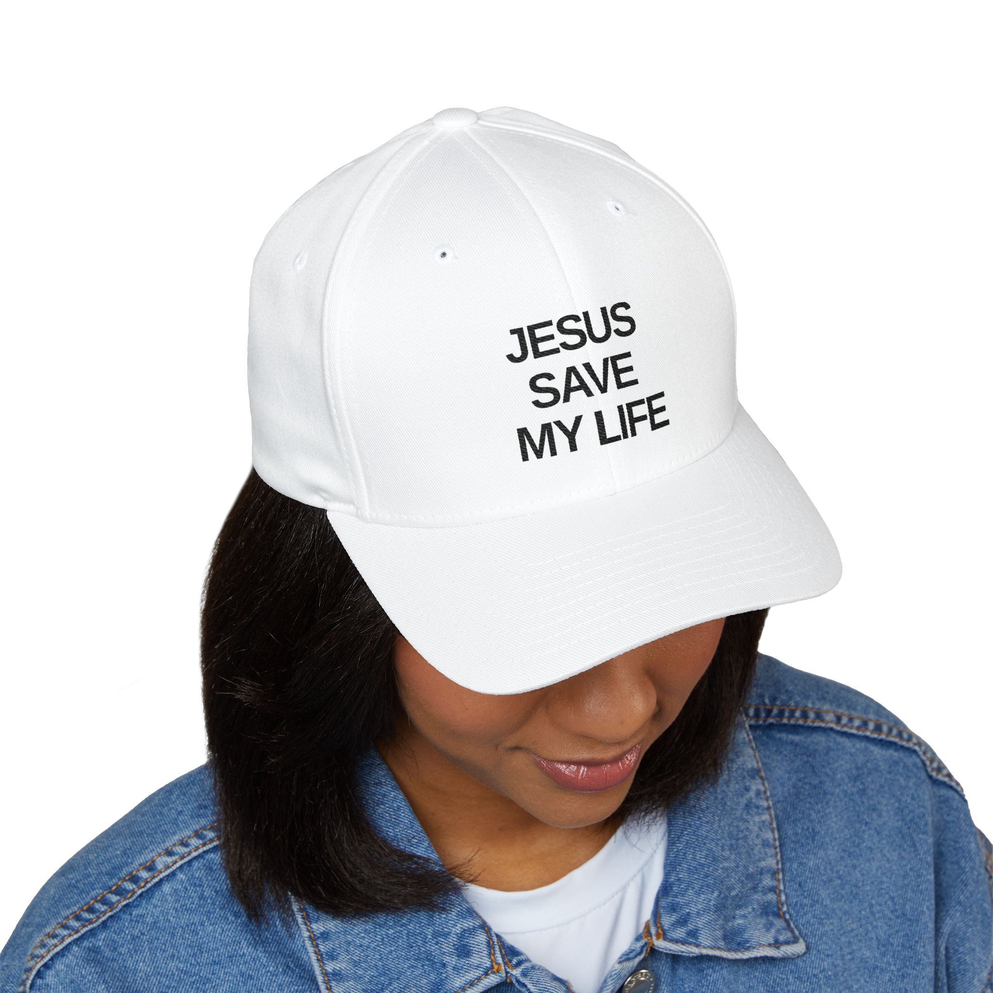 Inspirational Cap with Embroidery, Faith-Based Accessories, Christian Apparel, Religious Gifts, Stylish Casual Hats - Image 3