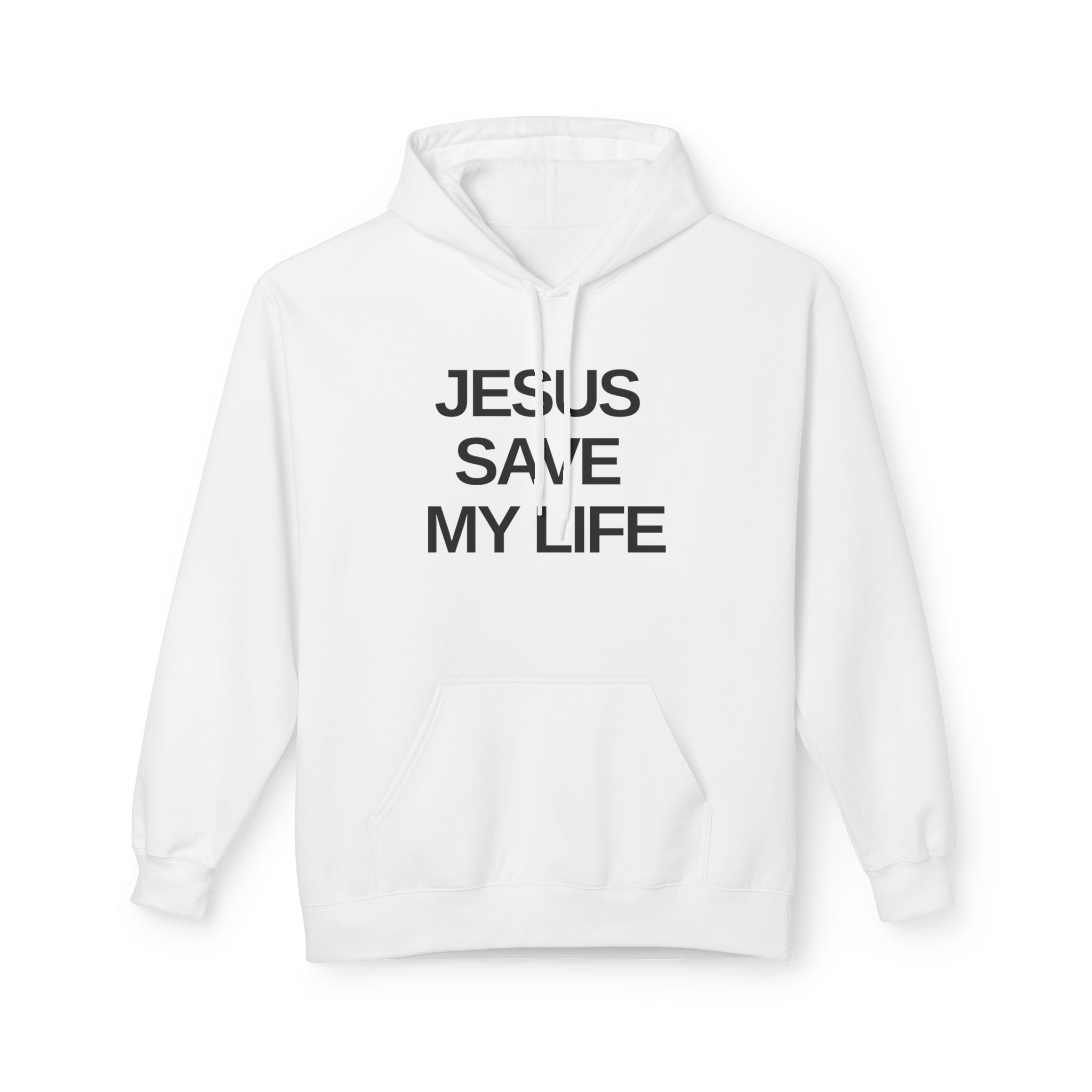 Faith-Inspired Jesus Save My life Women Fleece Hoodie, Jesus Save My Life Sweatshirt, Christian Apparel, Inspirational Gift, Casual Wear - Image 5