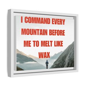 Inspirational Framed Canvas Art - Motivational Wall Decor for Home, Office, and Gifts, Positive Energy, Landscape, Nature