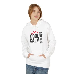 Cool Christian Fleece Hoodie, Unisex Hoodie, Faith Apparel, Inspirational Gift, Cozy Streetwear, Perfect for Daily Wear