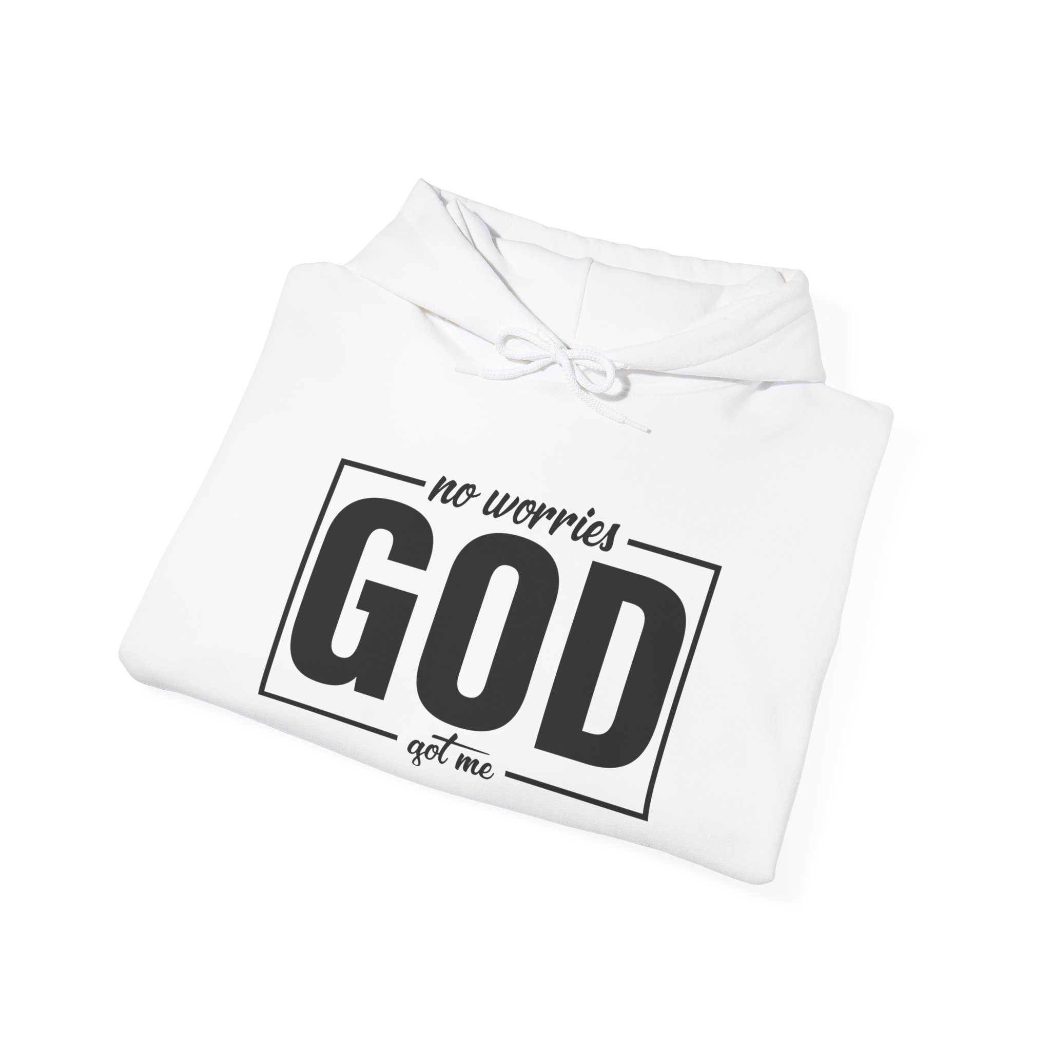 No Worries God Got Me Women Heavy Blend Hoodie - Image 10