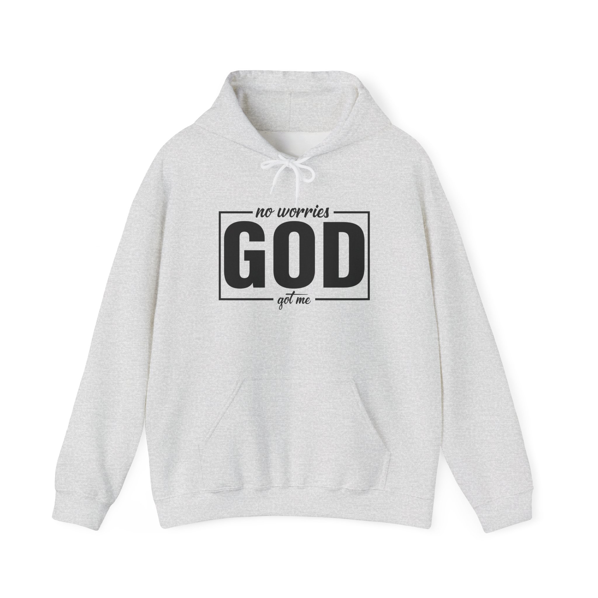 No Worries God Got Me Women Heavy Blend Hoodie - Image 14
