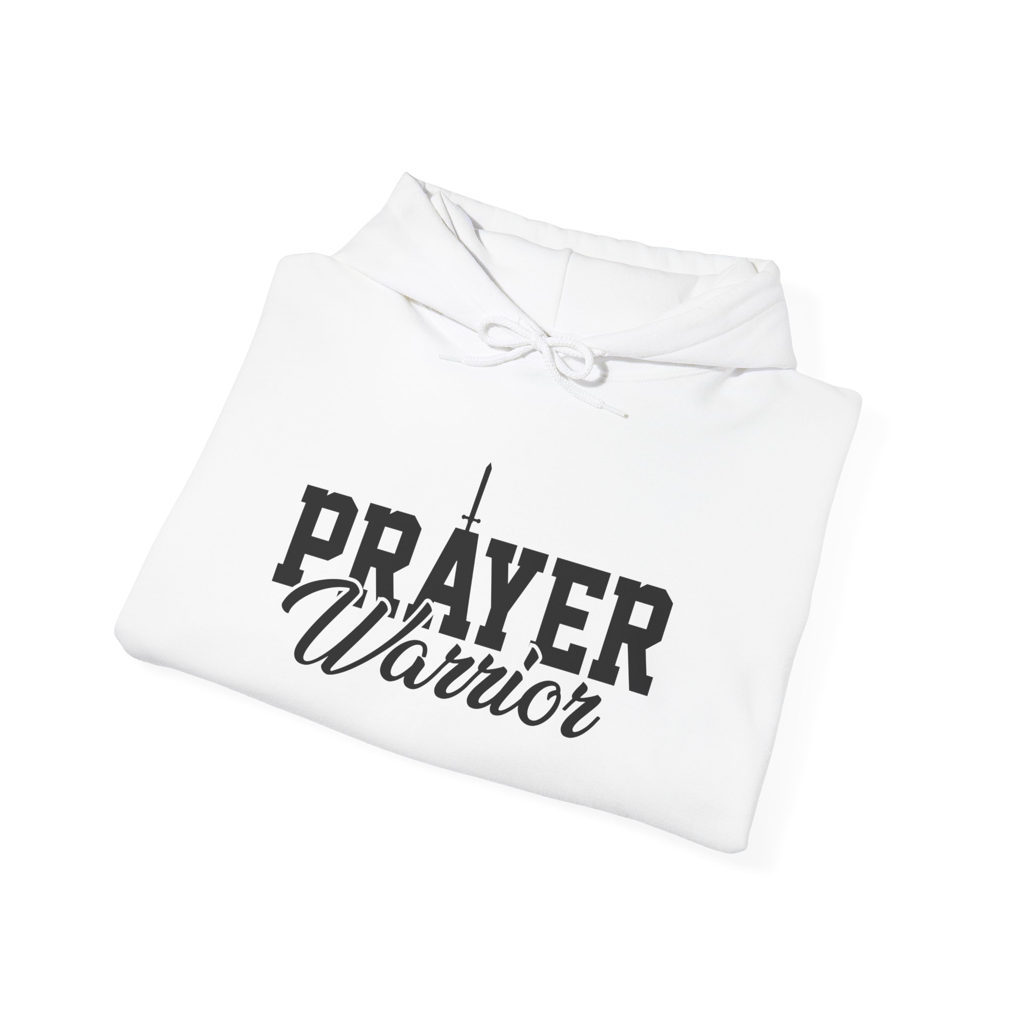 Women Prayer Warrior Hoodie Heavy Blend Sweatshirt for Faith and Strength - Image 12