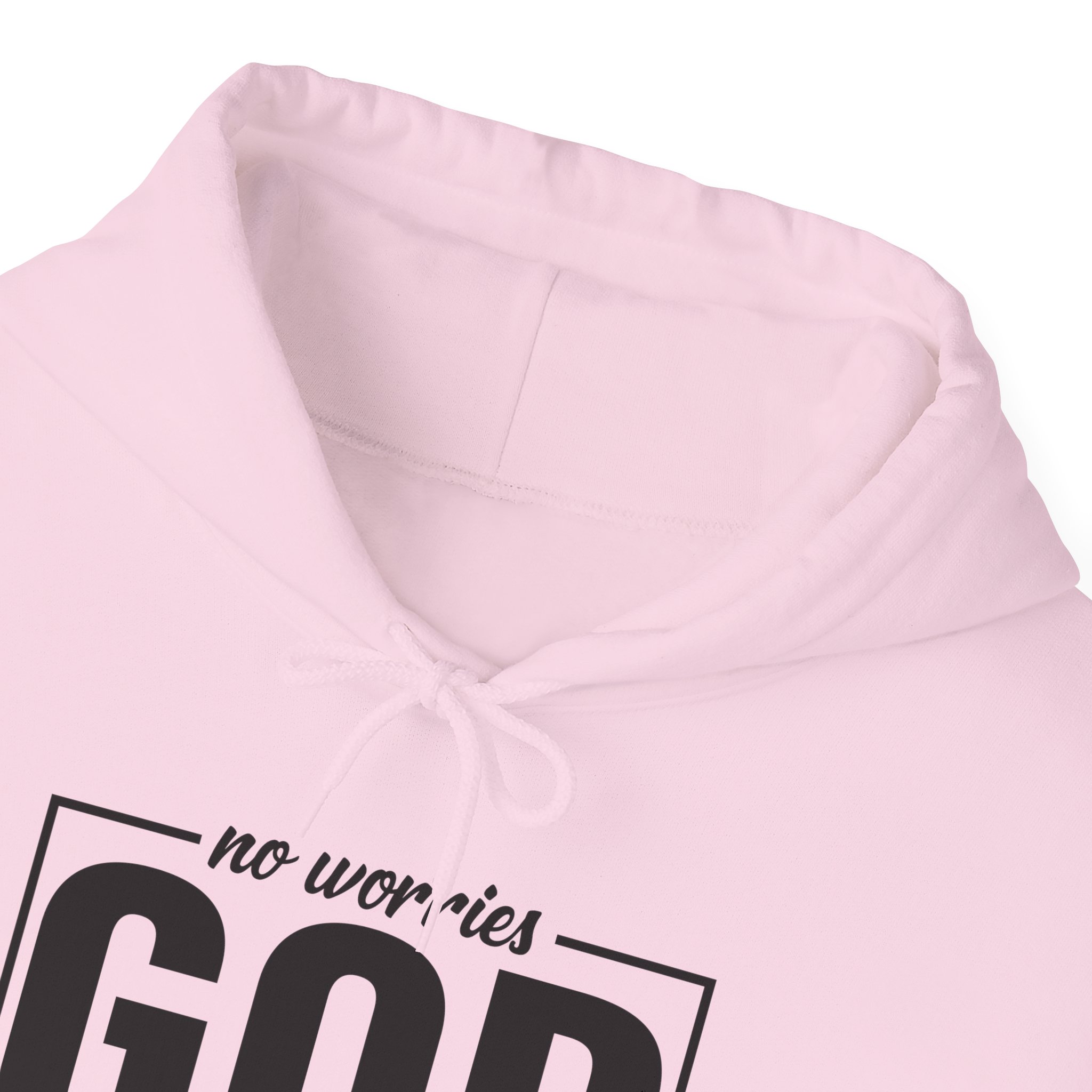 No Worries God Got Me Women Heavy Blend Hoodie - Image 4