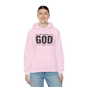 No Worries God Got Me Women Heavy Blend Hoodie