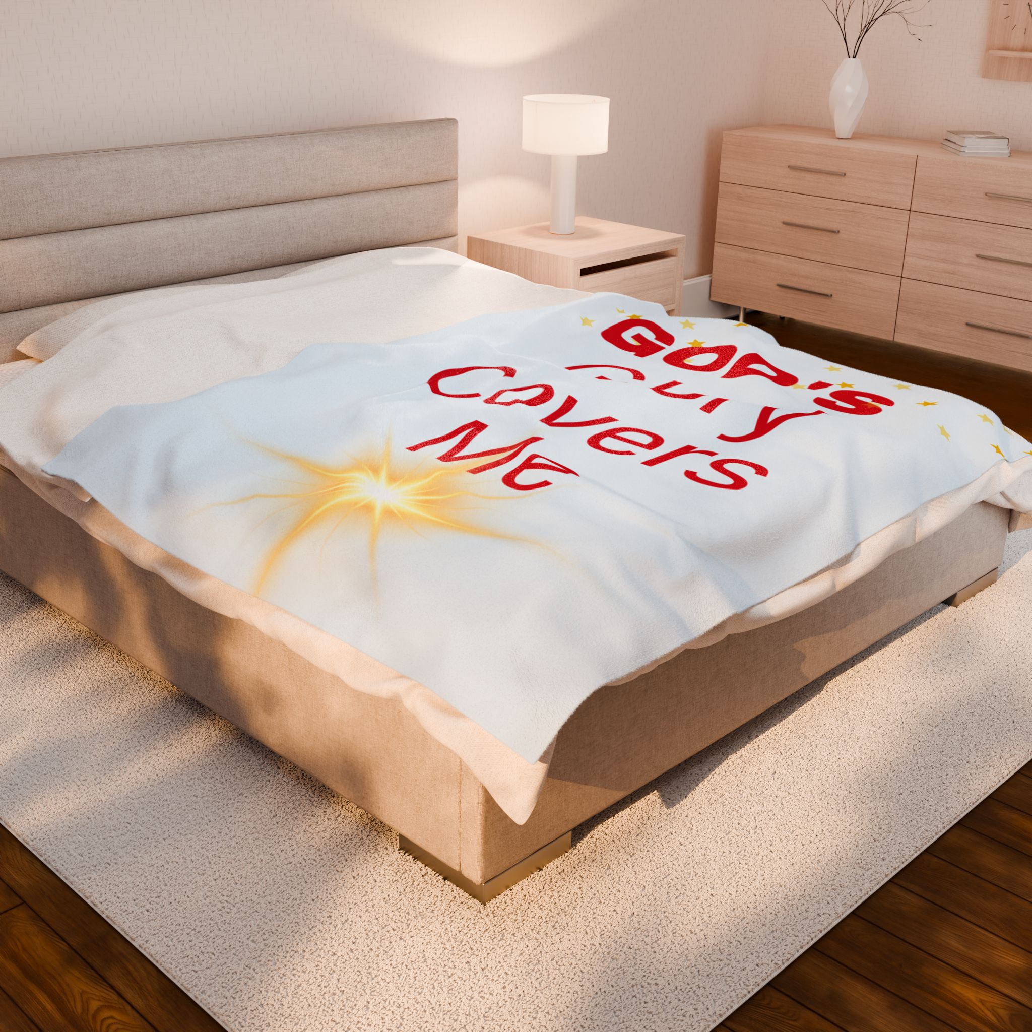 God's Glory Plush Blanket – Cozy Inspirational Throw for Comfort and Faith - Image 12